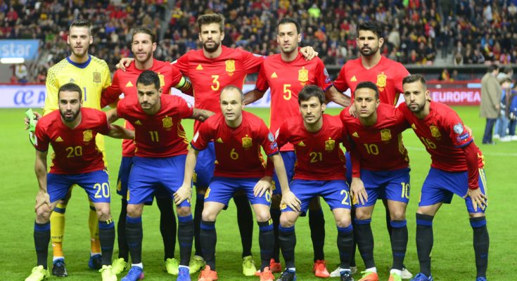 Daftar Skuad Timnas Spanyol Piala Dunia 2018